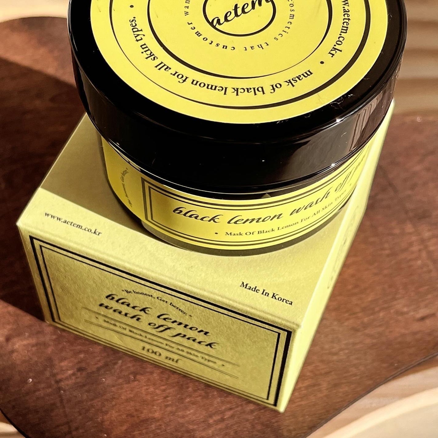black lemon wash off pack/Aetem /洗い流すパック・マスクを使ったクチコミ(1枚目)