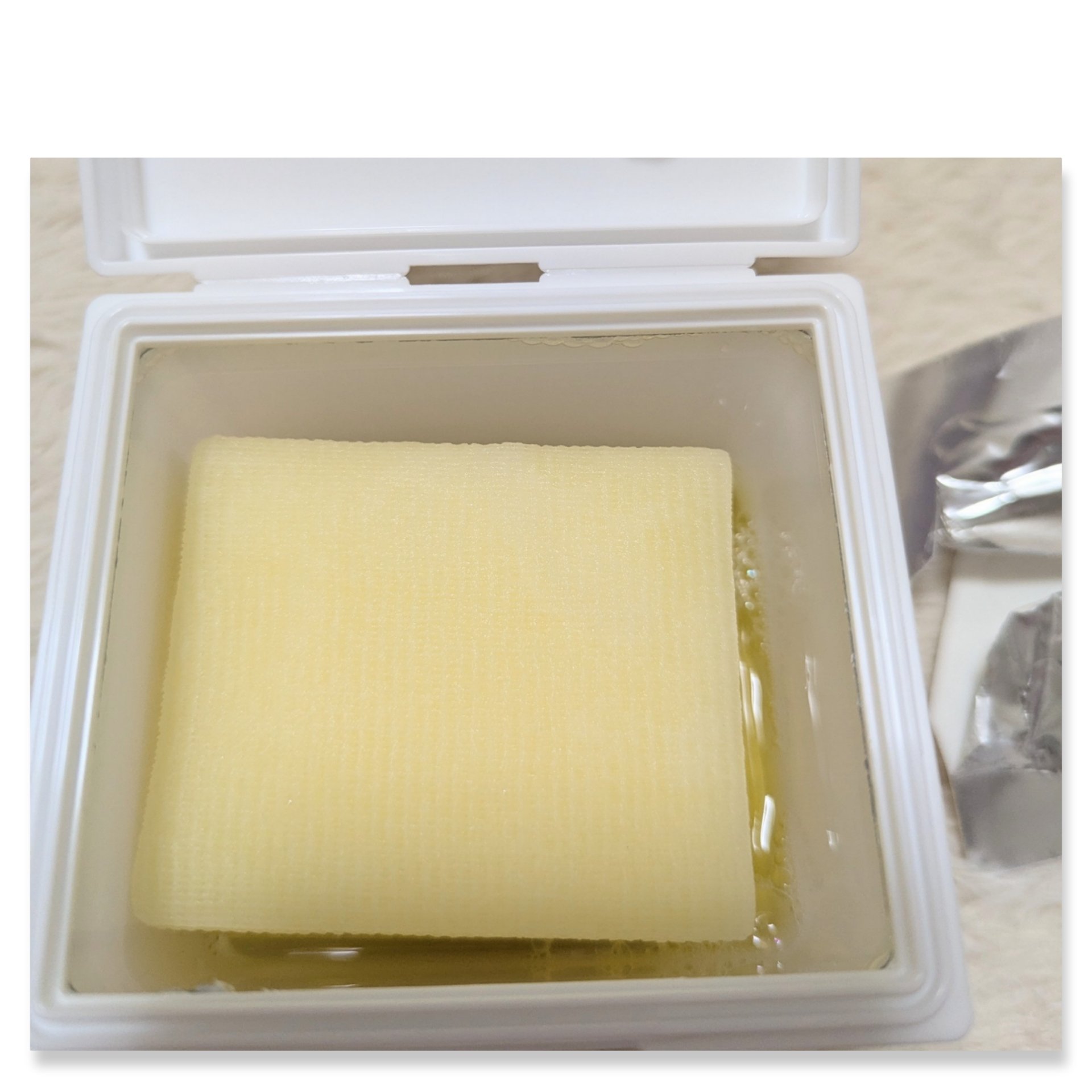 numbuzin 5番 白玉グルタチオンＣフィルムパッドのクチコミ「痕跡が残ったとこまでキレイにケア！
#numbuzin
#5番白玉グルタチオンＣフィルムパッド.....」（2枚目）