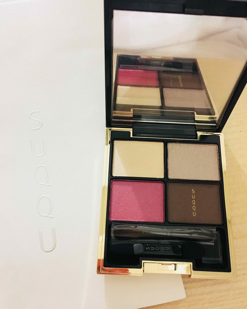 デザイニング カラー アイズ/SUQQU/アイシャドウパレットを使ったクチコミ（2枚目）