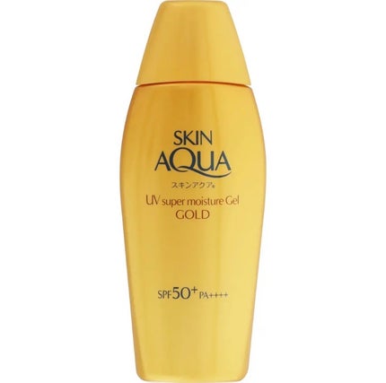 スーパーモイスチャージェルゴールド/スキンアクア/日焼け止めジェルを使ったクチコミ(1枚目)
