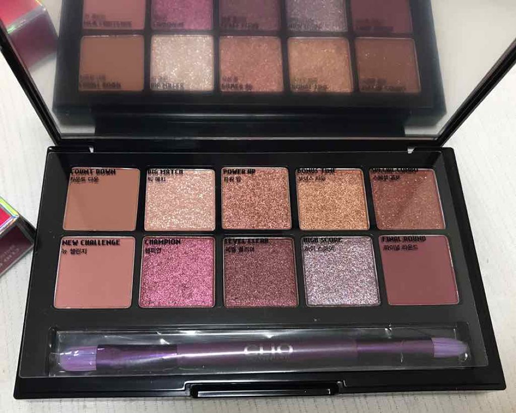 プロレイヤリングアイパレット/CLIO/アイシャドウパレットを使ったクチコミ（2枚目）