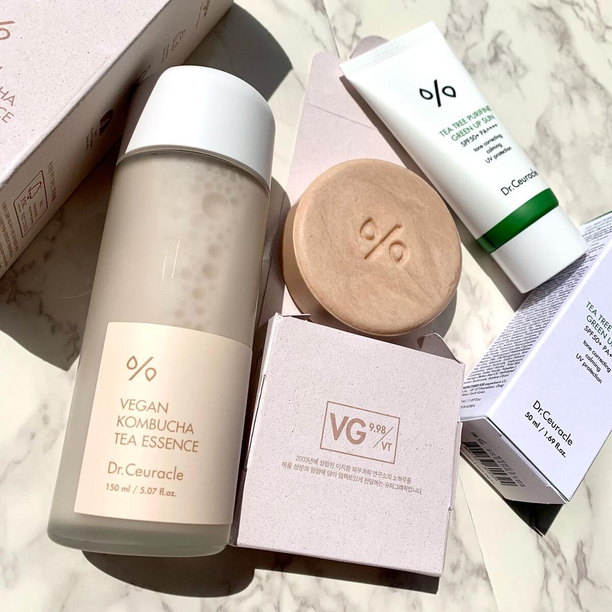 ヴィーガンコンブチャティークリーミーウォッシュバー/Dr.Ceuracle/洗顔石鹸を使ったクチコミ（1枚目）