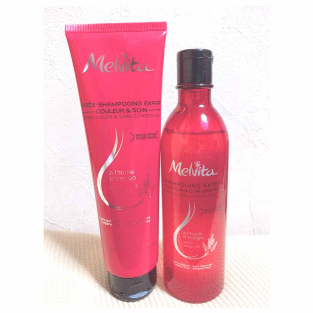 インディゴオイル シャンプー シャイン＆スカルプ／コンディショナー シャイン＆スカルプ/Melvita/市販シャンプーを使ったクチコミ（1枚目）
