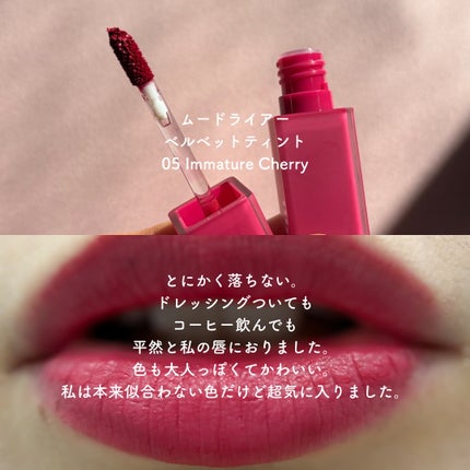 ブラッディライアー コーティングティント/lilybyred/リップティントを使ったクチコミ(3枚目)