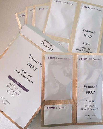 インテンシブ ヘアトリートメント 3STEP/Vamood/洗い流すヘアトリートメントを使ったクチコミ(5枚目)