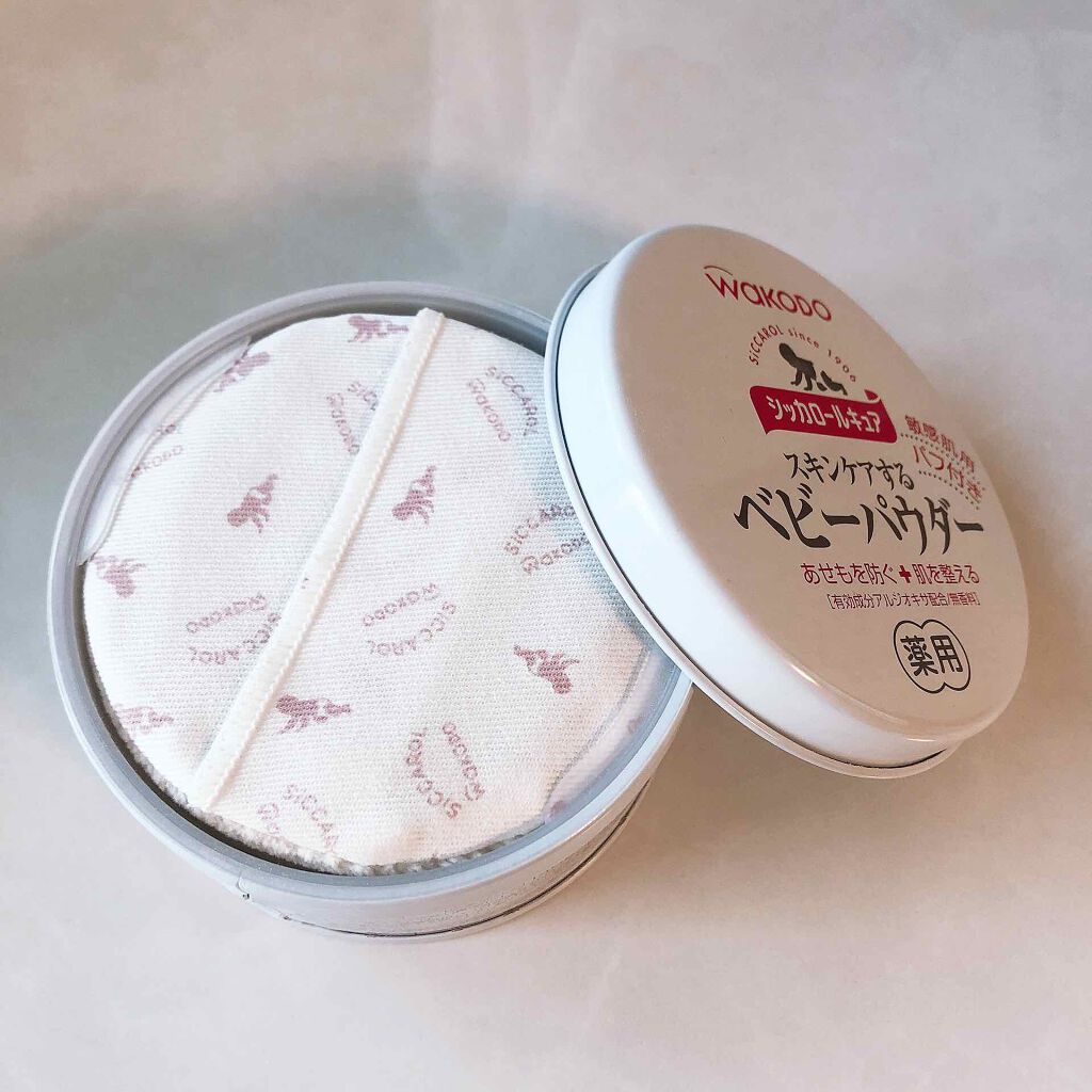 市場 マラソン中ポイント5倍 シッカロール 敏感肌 キュア 140g ベビーパウダー 3セット 赤ちゃん