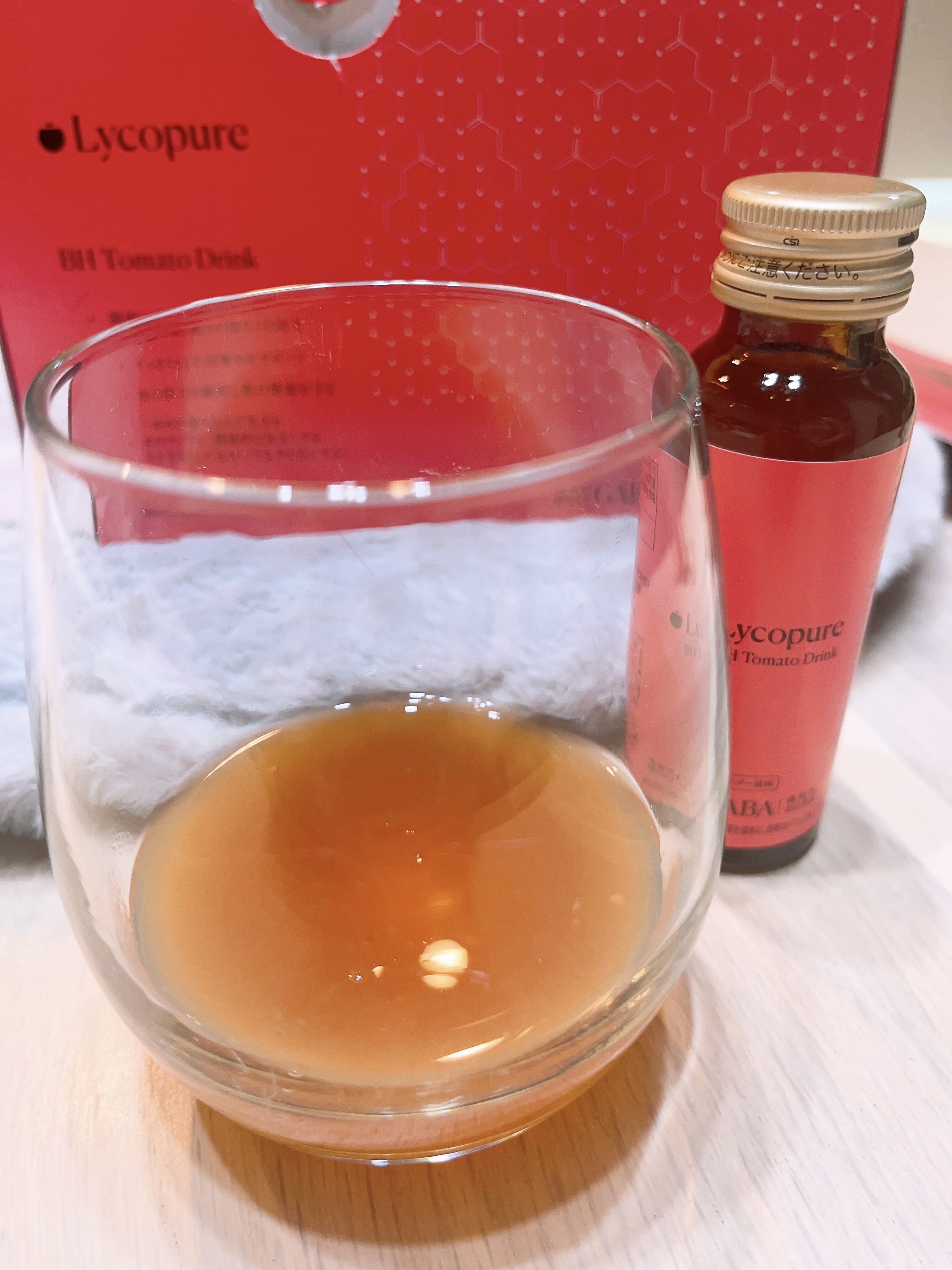 BH トマトドリンク/リコピュア/美容ドリンクを使ったクチコミ（2枚目）