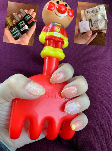 ジェルネイル(ライト対応)/セリア/ジェルネイルを使ったクチコミ(1枚目)