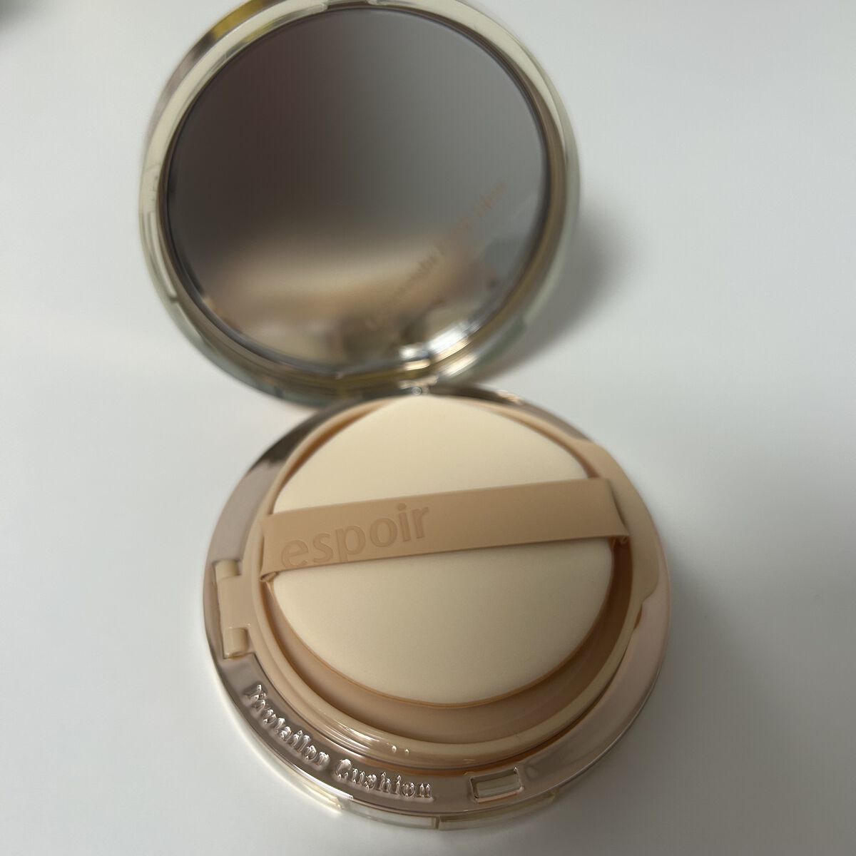 プロテーラービーグロウクッション ニュークラス/espoir/クッションファンデーションを使ったクチコミ（3枚目）