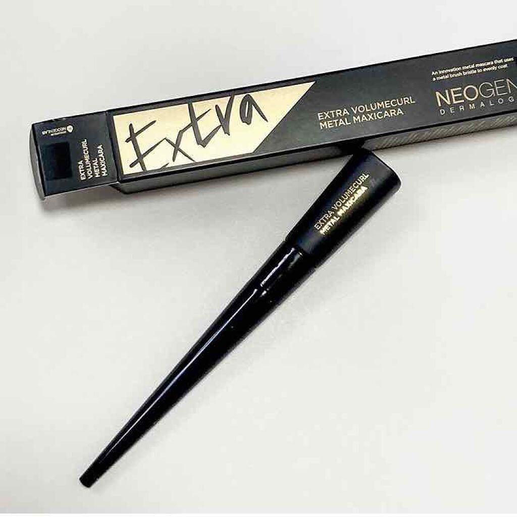 Extra Volumecurl Metal Maxicara/NEOGEN/マスカラを使ったクチコミ(2枚目)