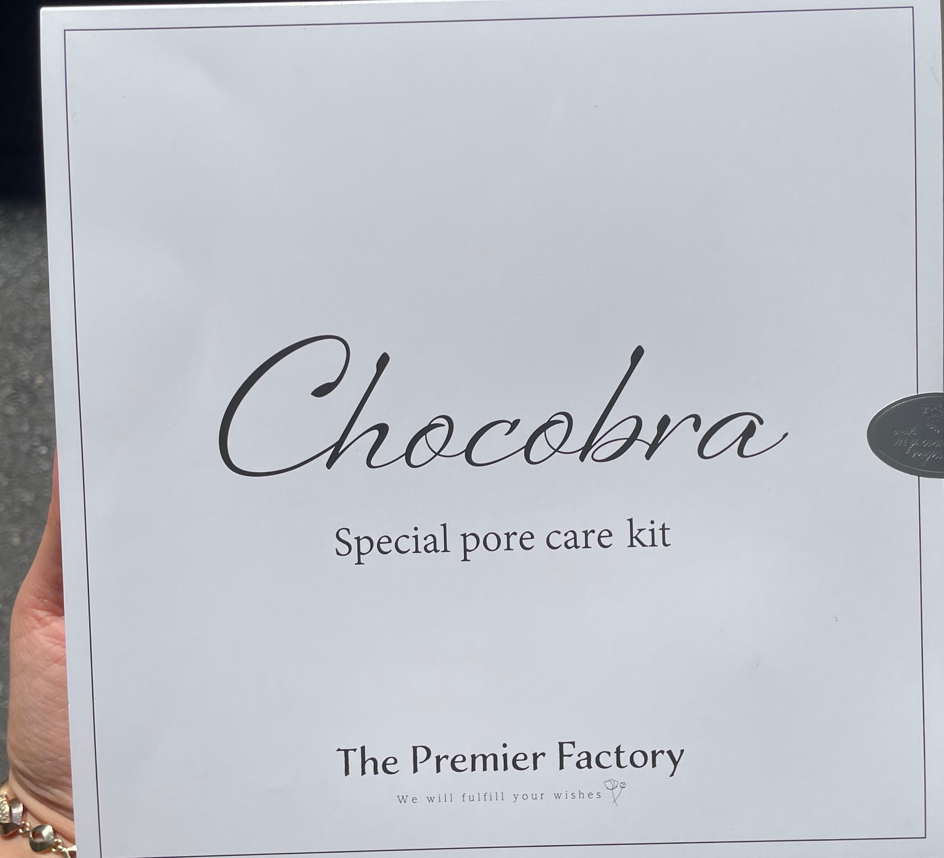 チョコブラ スペシャル毛穴ケアセット/Chocobra/スキンケアキットを使ったクチコミ（1枚目）