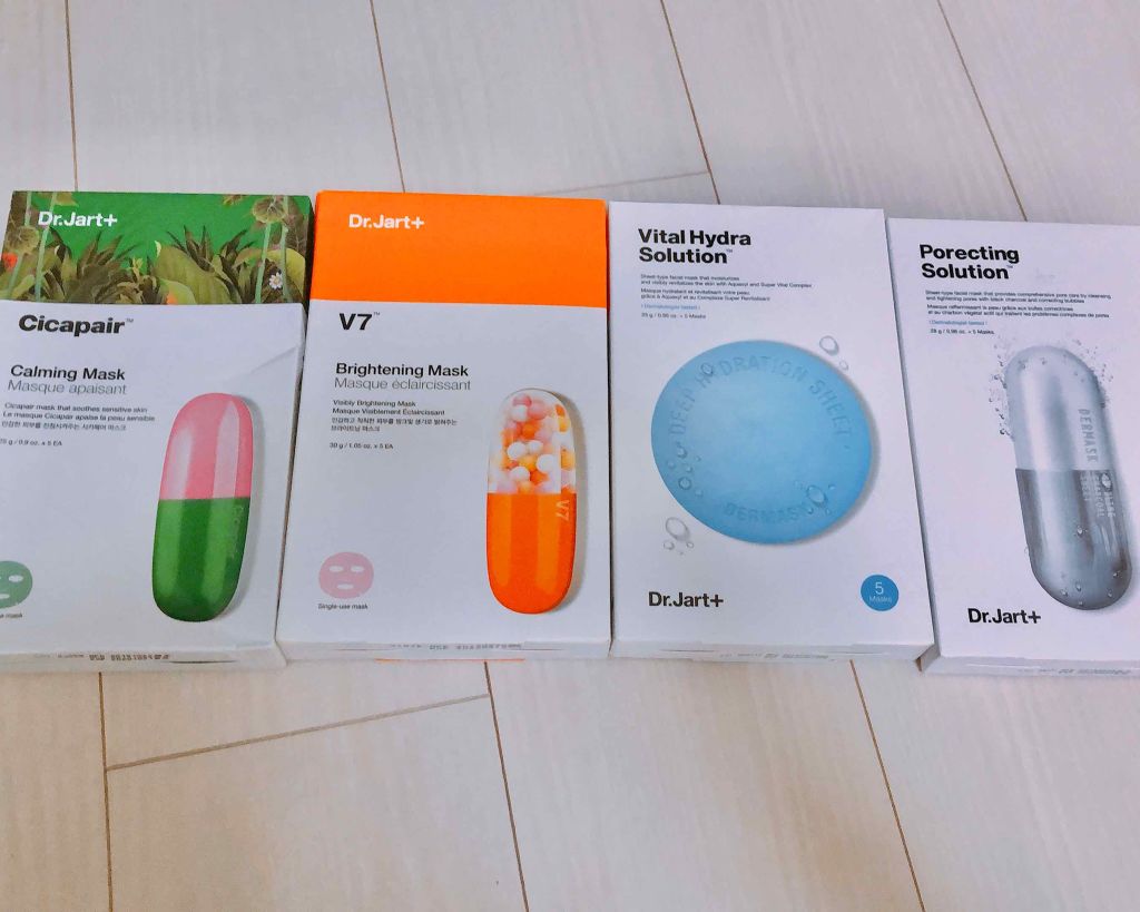ドクタージャルト ダーマスク ウォータージェット バイタルハイドラソリューション/Dr.Jart＋/シートマスク・パックを使ったクチコミ（1枚目）