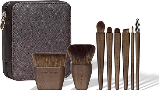 SIXPLUSコラボメイクブラシ 8本セット-UNIQUEシリーズ  / SIXPLUS