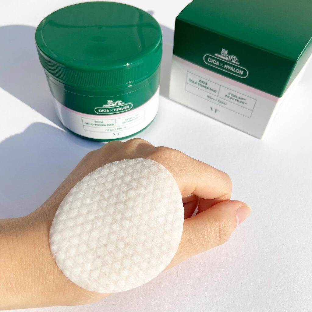 CICA マイルドトナーパッド/VT/トナーパッドを使ったクチコミ(3枚目)