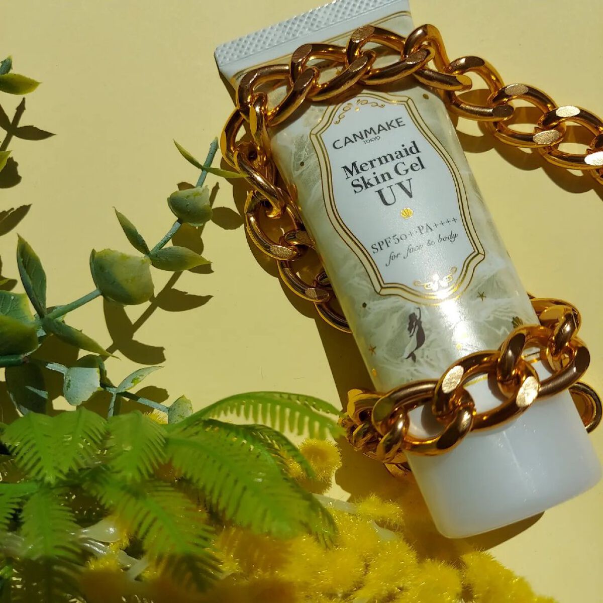 マーメイドスキンジェルUV/キャンメイク/日焼け止めジェルを使ったクチコミ（1枚目）