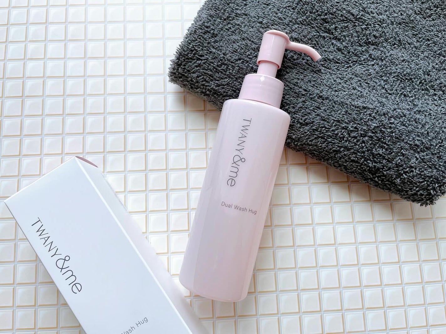 デュアルウォッシュハグ/TWANY&me/クレンジングウォーターを使ったクチコミ(1枚目)