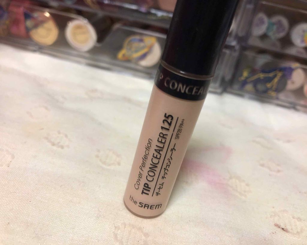 カバーパーフェクション チップコンシーラー/the SAEM/リキッドコンシーラーを使ったクチコミ(1枚目)