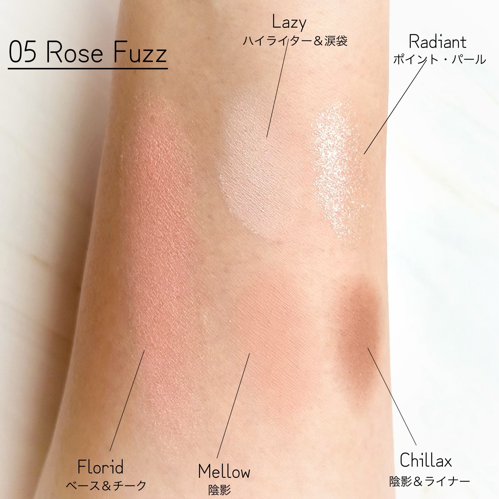 オールラウンドアイパレット/hince/マルチパレットを使ったクチコミ（3枚目）