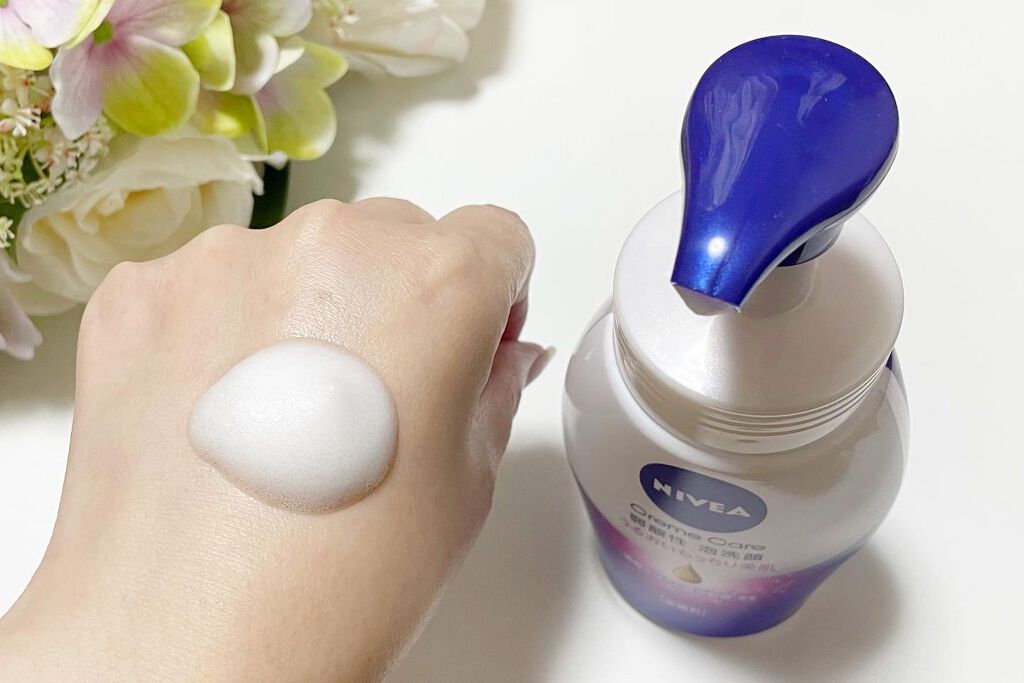 ニベア クリアビューティー弱酸性泡洗顔 もっちり美肌/ニベア/泡洗顔を使ったクチコミ(2枚目)