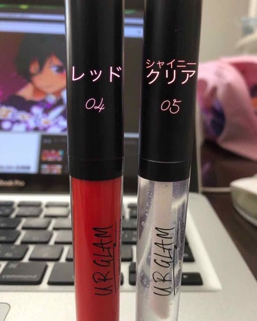 UR GLAM　SHEER LIP GLOSS/U R GLAM/リップグロスを使ったクチコミ（1枚目）