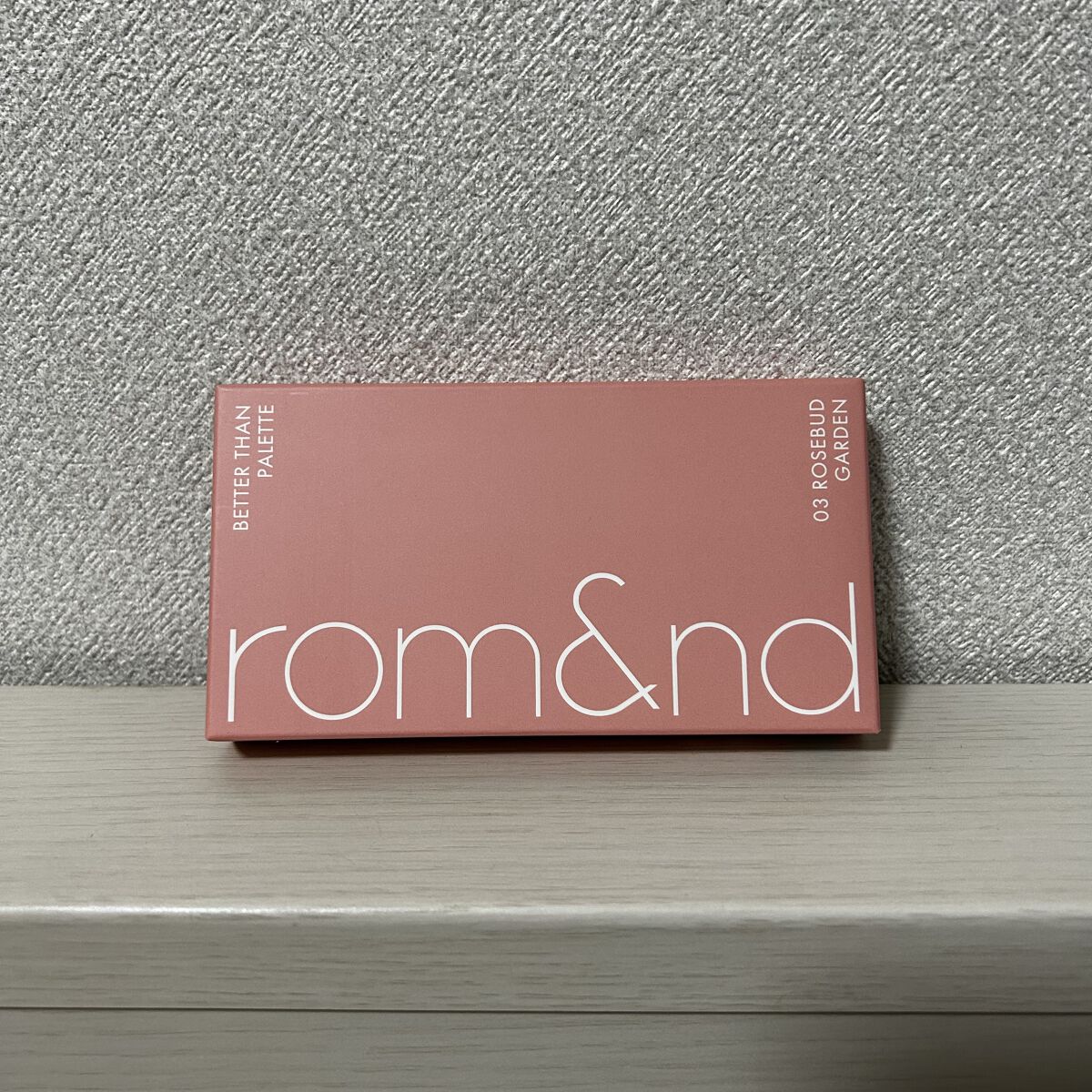 ベターザンパレット/rom&nd/アイシャドウパレットを使ったクチコミ（2枚目）