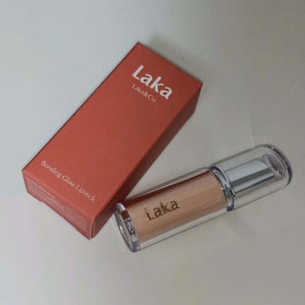 ボンディンググロウリップスティック/Laka/口紅を使ったクチコミ(4枚目)