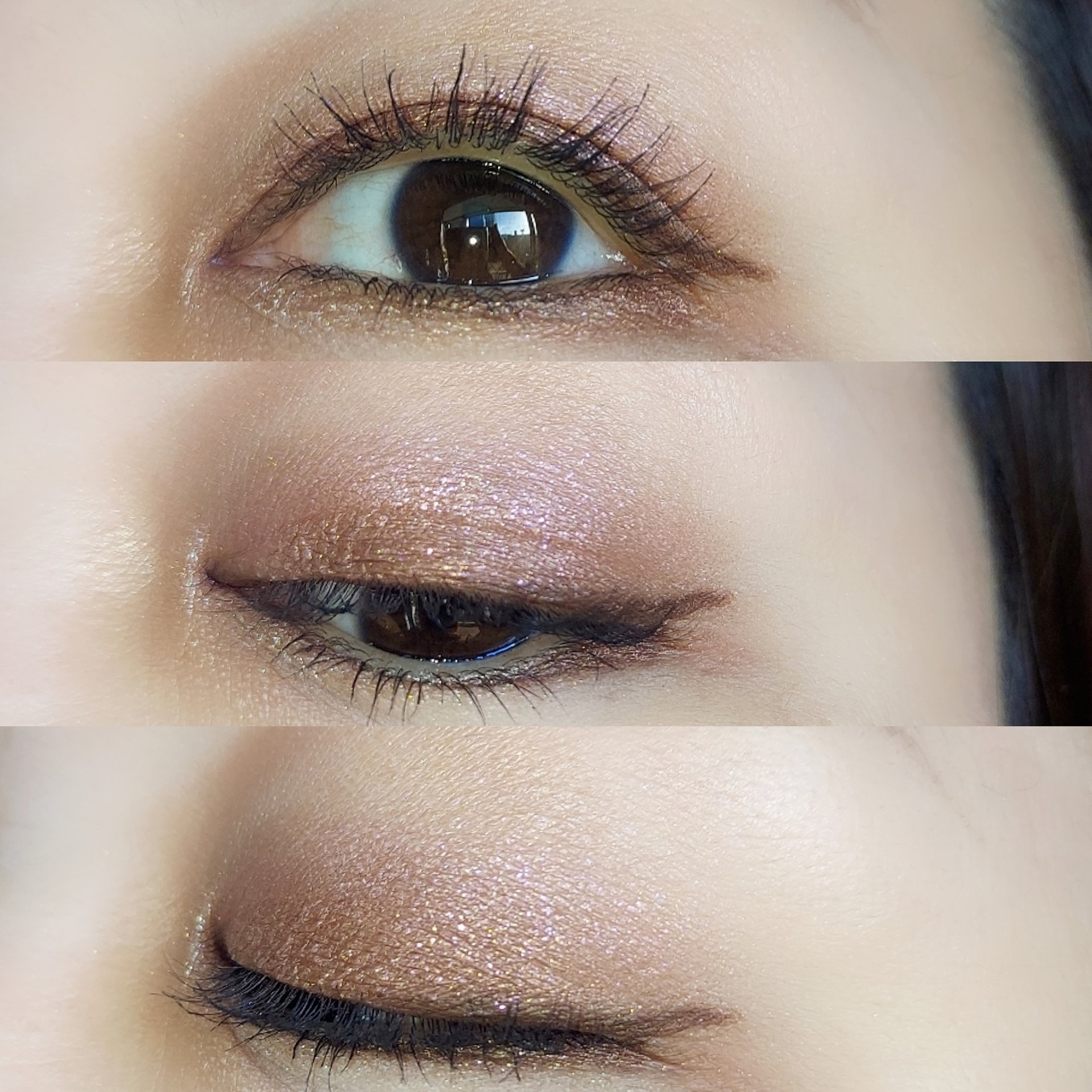 クリーミータッチライナー/キャンメイク/ジェルアイライナーを使ったクチコミ（3枚目）