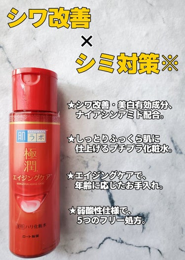 極潤 薬用ハリ化粧水【医薬部外品】/肌ラボ/化粧水を使ったクチコミ（1枚目）