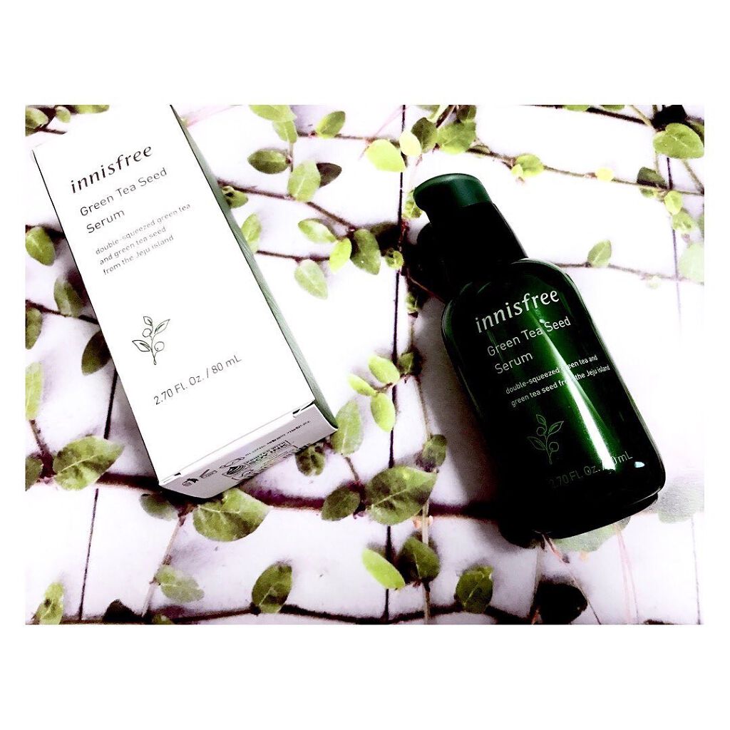 グリーンティーシード セラム/innisfree/美容液を使ったクチコミ（1枚目）