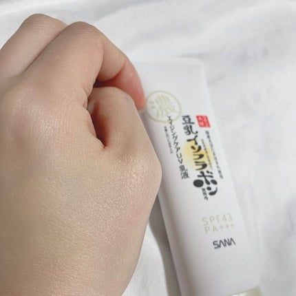 リンクルUV乳液/なめらか本舗/日焼け止めミルクを使ったクチコミ(4枚目)