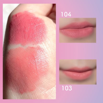 マダムバタフライコレクション ブラーニングリップベール/Dinto/口紅を使ったクチコミ(3枚目)