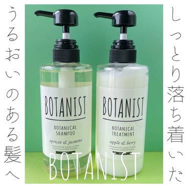 ボタニカルシャンプー／トリートメント(モイスト) /BOTANIST/シャンプー・コンディショナーを使ったクチコミ（1枚目）