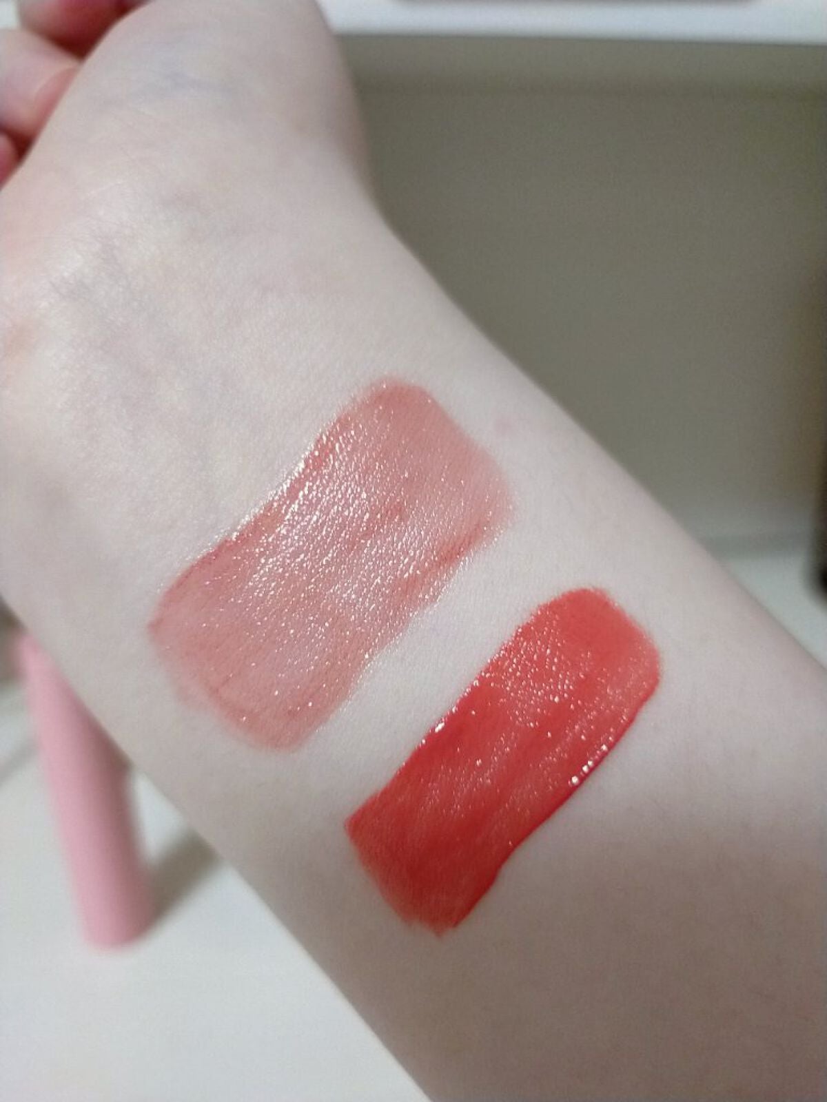 アピュー ジューシーパン スパークリングティント/A’pieu/口紅を使ったクチコミ(4枚目)
