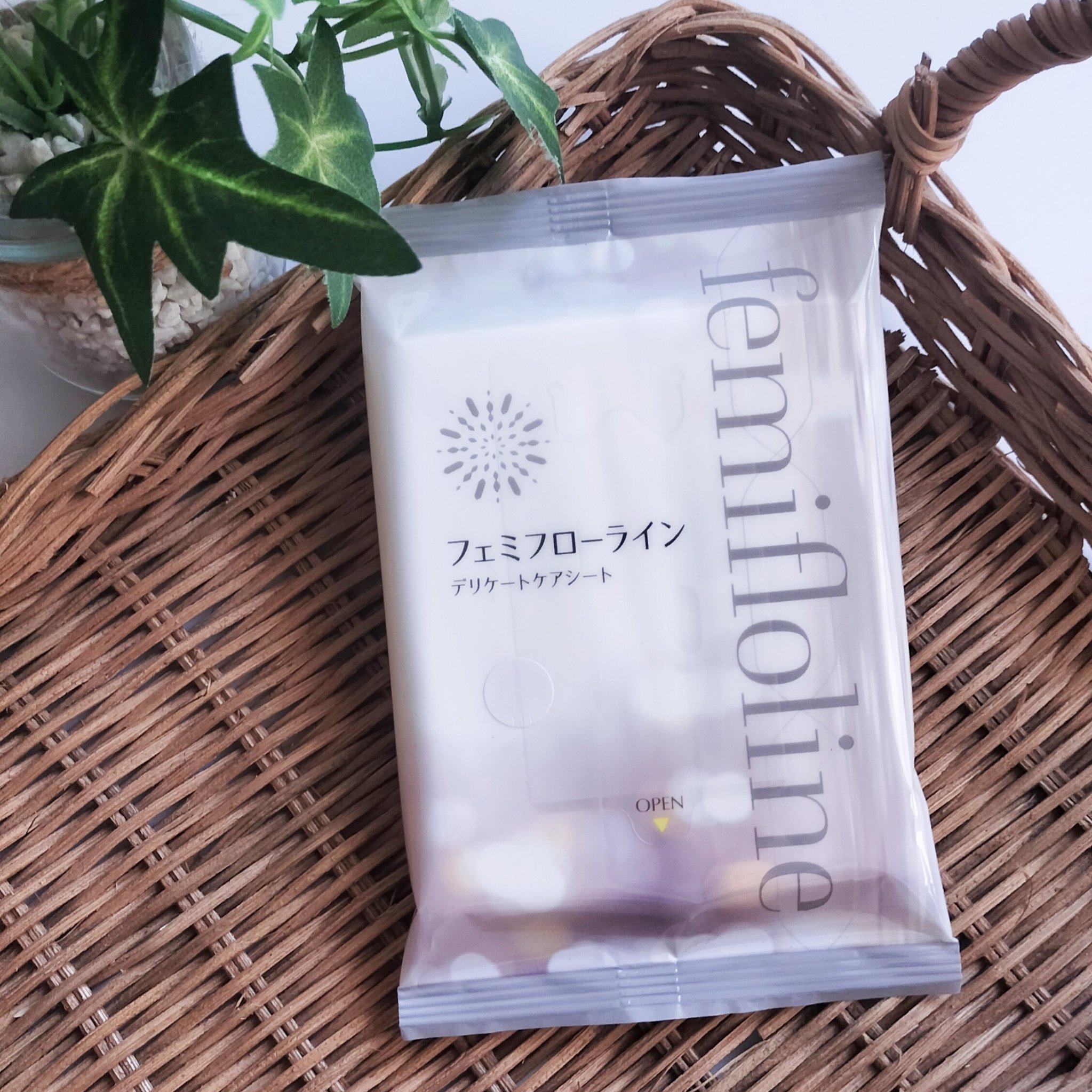 フェミフローライン　デリケートケアシート/わかもと製薬/デリケートゾーンケアを使ったクチコミ（1枚目）