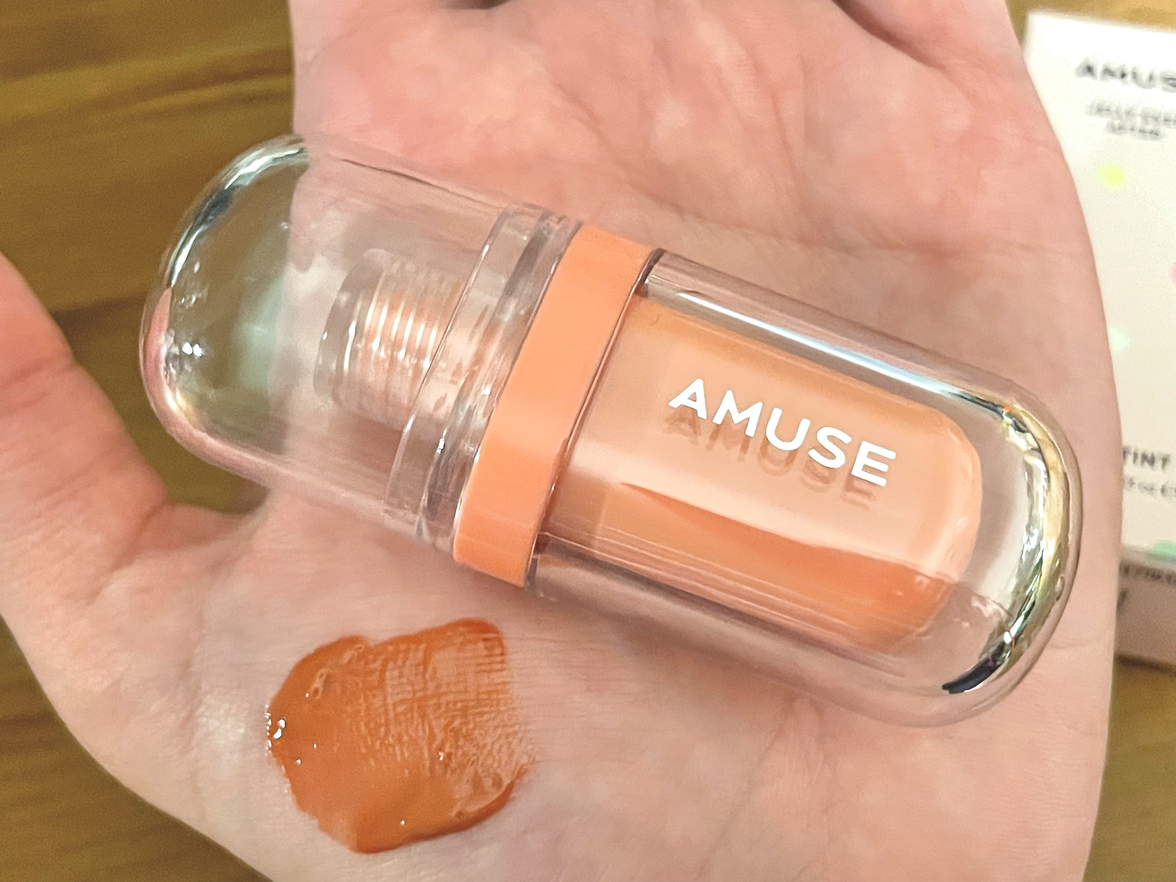 ジェルフィットティント/AMUSE/リップティントを使ったクチコミ（1枚目）