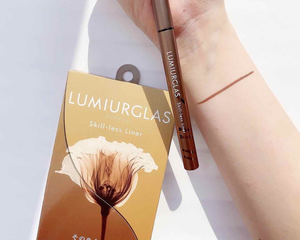 スキルレスライナー/LUMIURGLAS/リキッドアイライナーを使ったクチコミ（1枚目）
