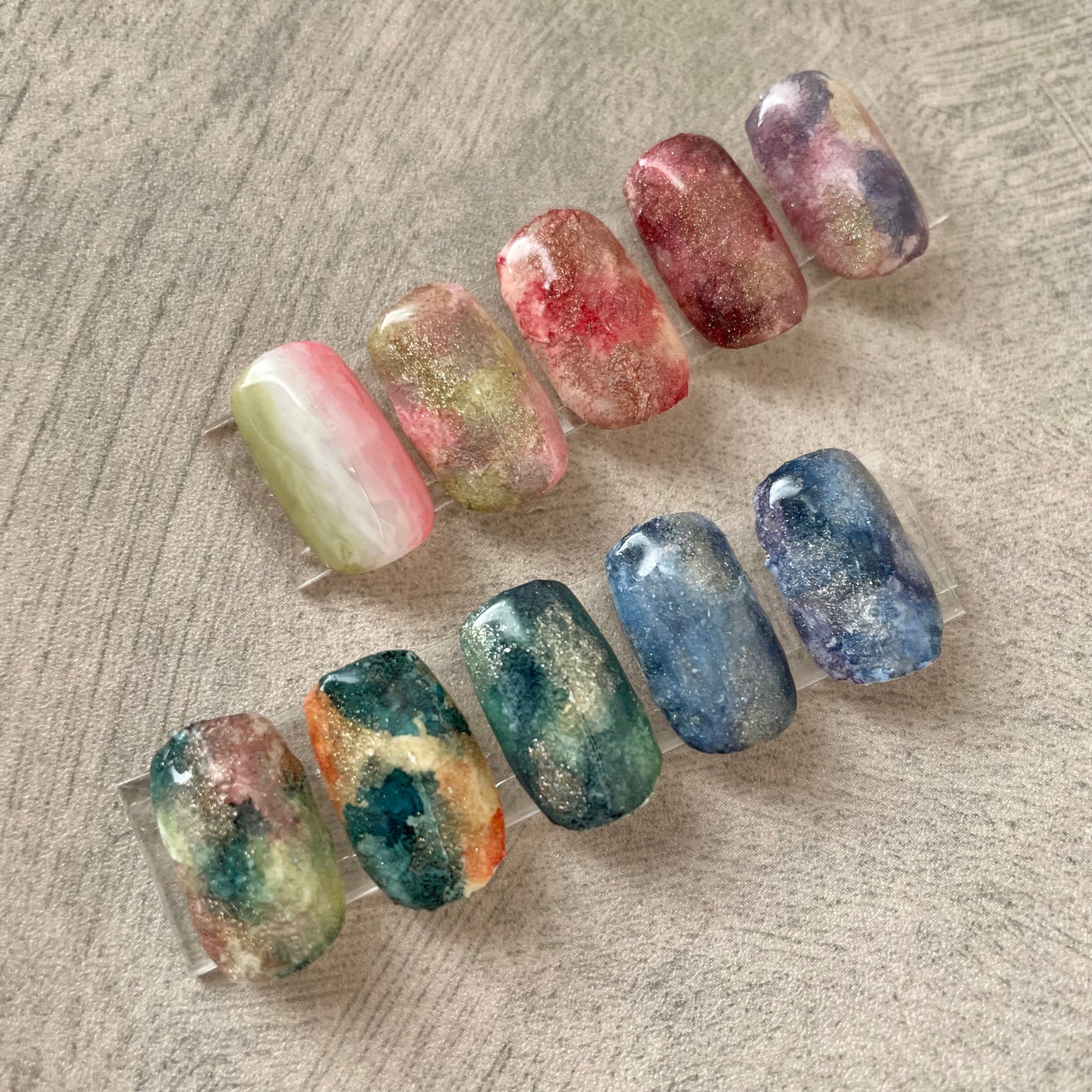 nail artist shoko Inc Oil/ANNUUM/ジェルネイルを使ったクチコミ(4枚目)