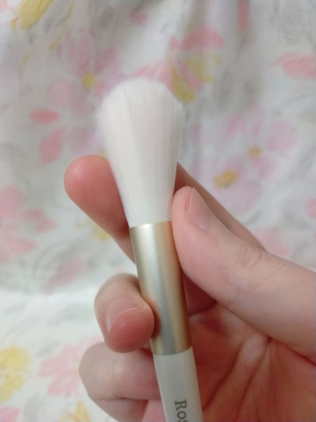 エンジェリッチブラシ フェイス&チーク/ロージーローザ/メイクブラシを使ったクチコミ(4枚目)