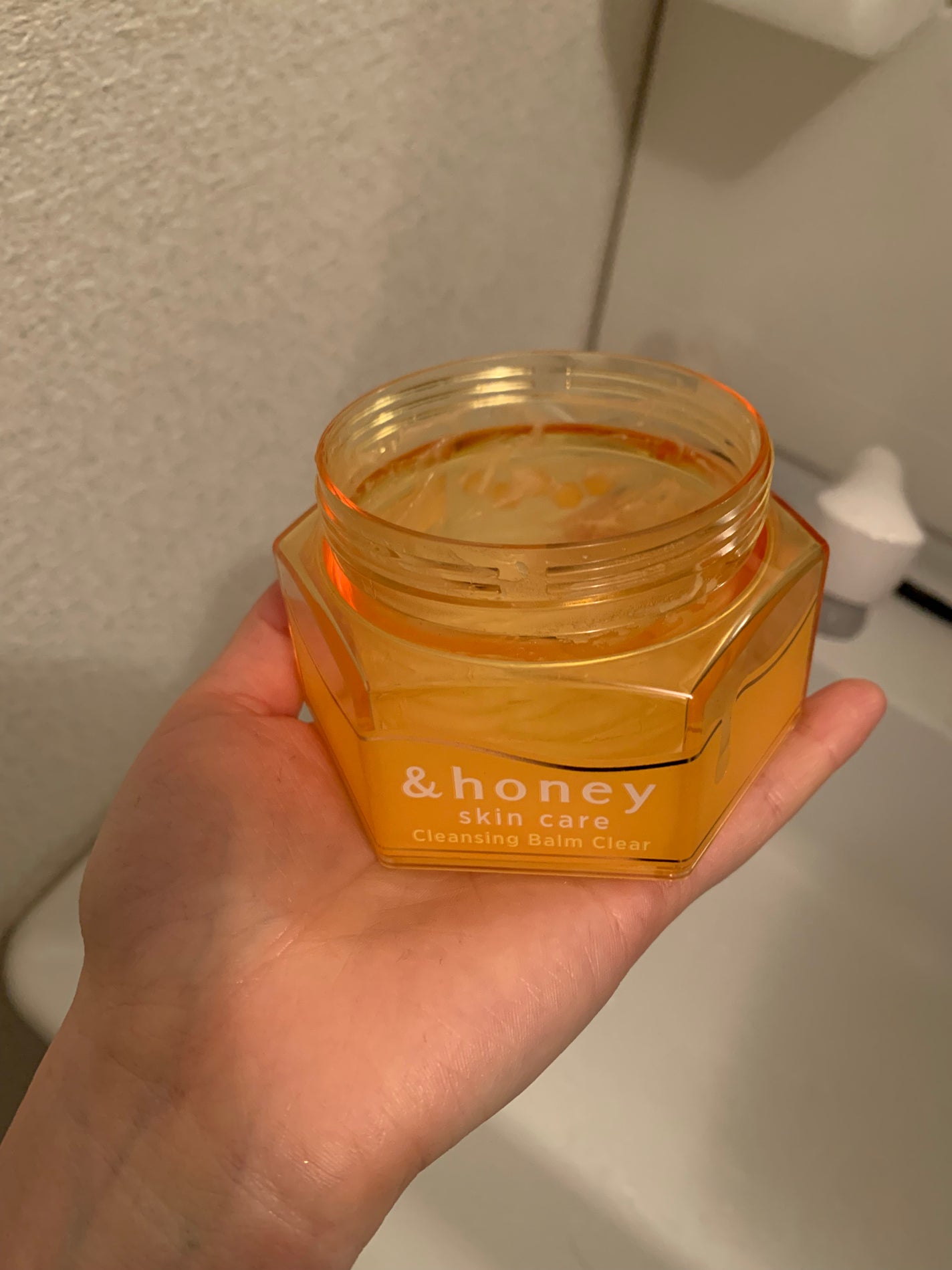 アンドハニー クレンジングバーム クリア/&honey/クレンジングバームを使ったクチコミ(1枚目)