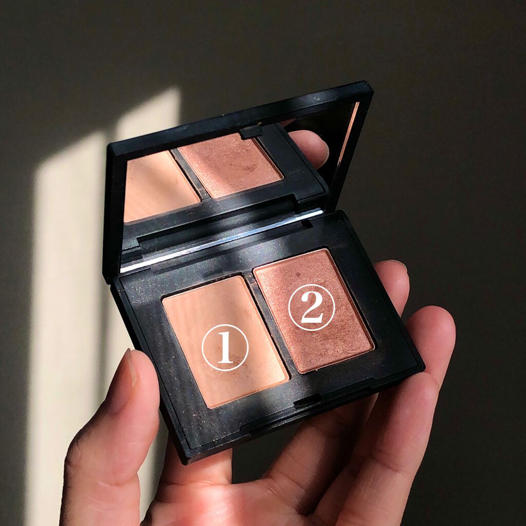 デュオアイシャドー/NARS/アイシャドウパレットを使ったクチコミ(3枚目)