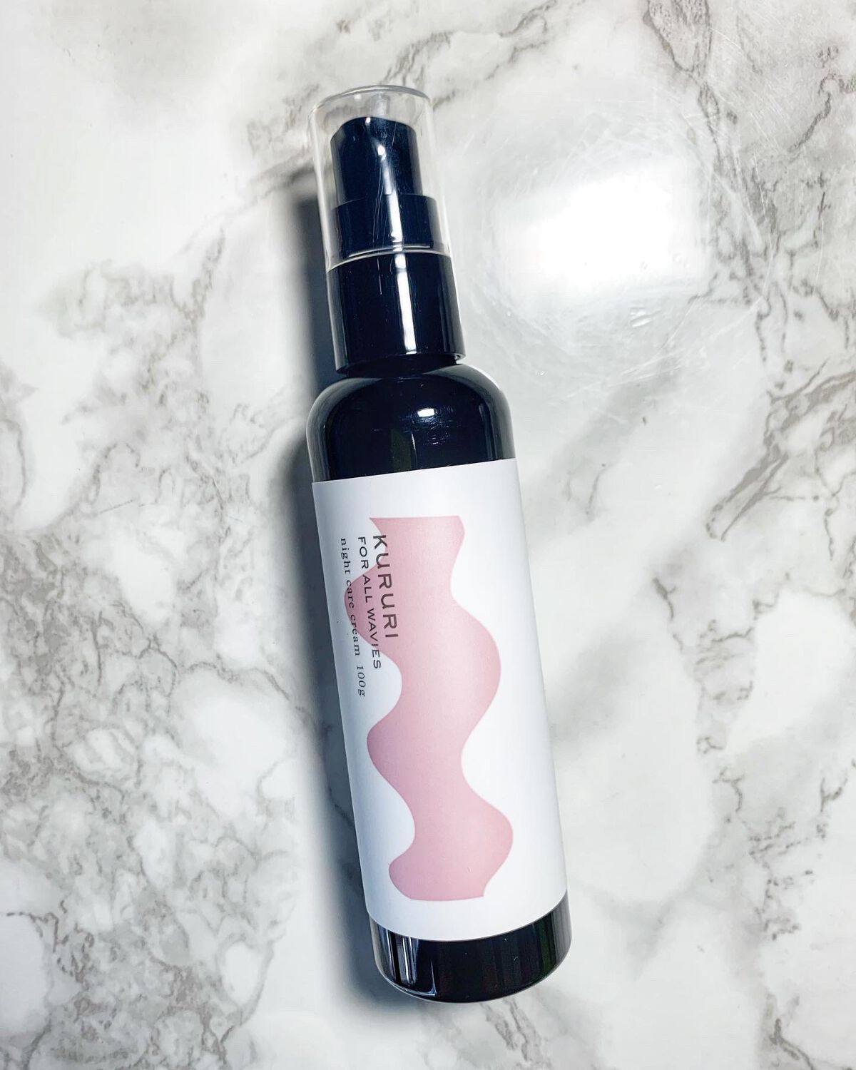 クルリ ナイトケア クリーム/KURURI/アウトバストリートメントを使ったクチコミ(1枚目)