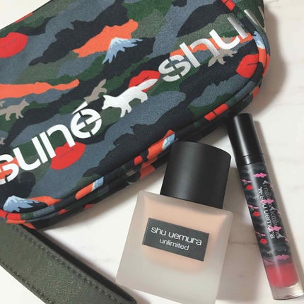 (旧)アンリミテッド ラスティング フルイド/shu uemura/リキッドファンデーションを使ったクチコミ(1枚目)