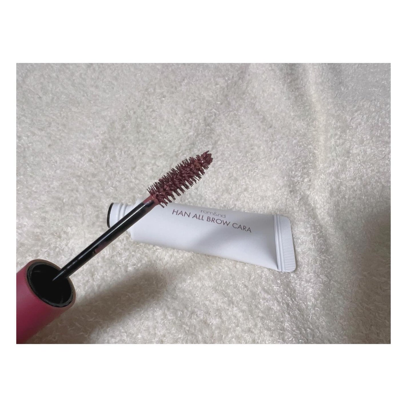 ハンオールブロウカラ/rom&nd/眉マスカラを使ったクチコミ(1枚目)