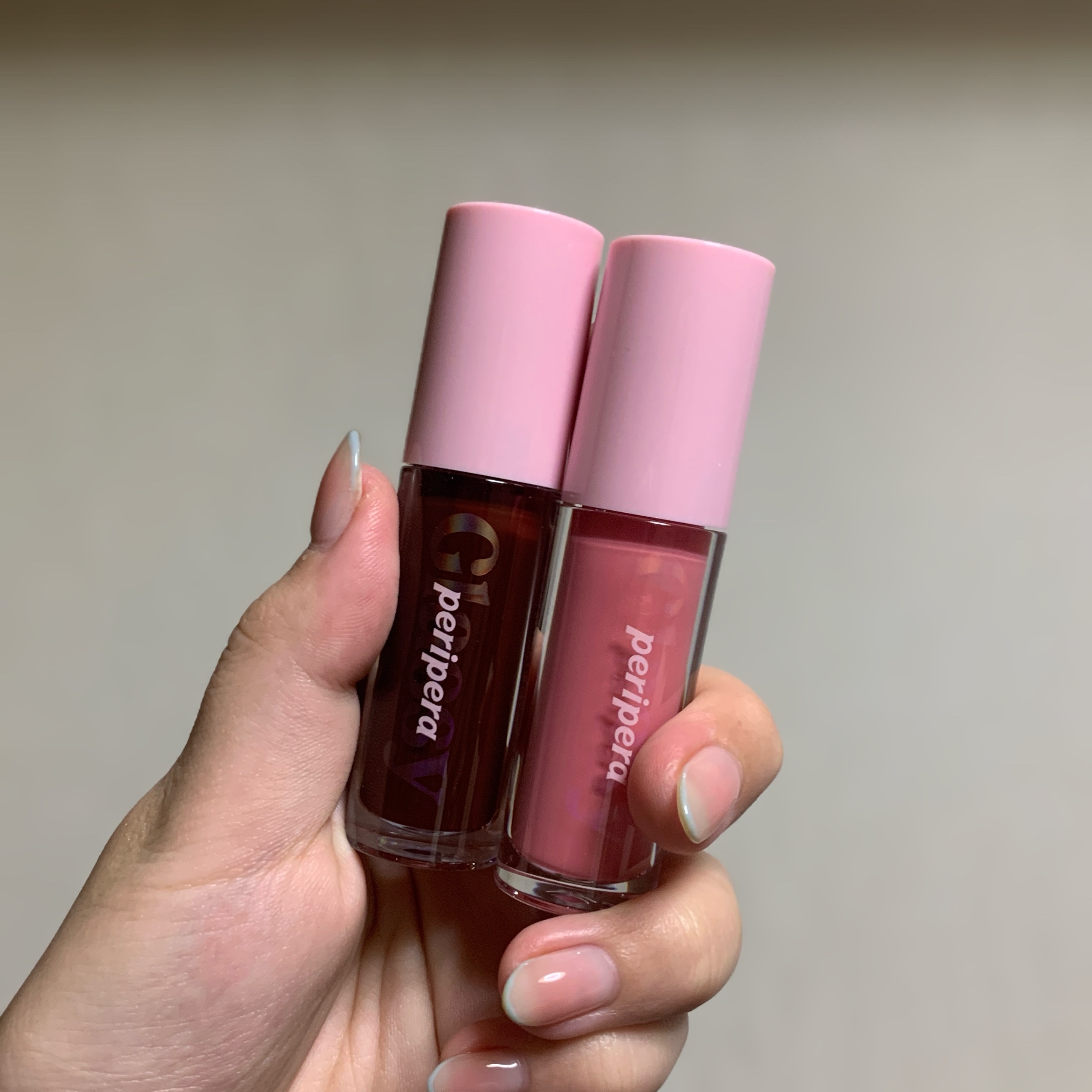 インク グラスティング リップ グロス 08 ラブ オブ フェイト(LOVE OF FATE)/PERIPERA/リップグロスを使ったクチコミ（1枚目）