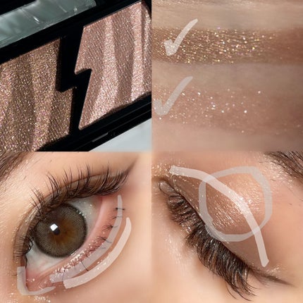 エレクトリックショックアイズ /KATE/アイシャドウパレットを使ったクチコミ(8枚目)