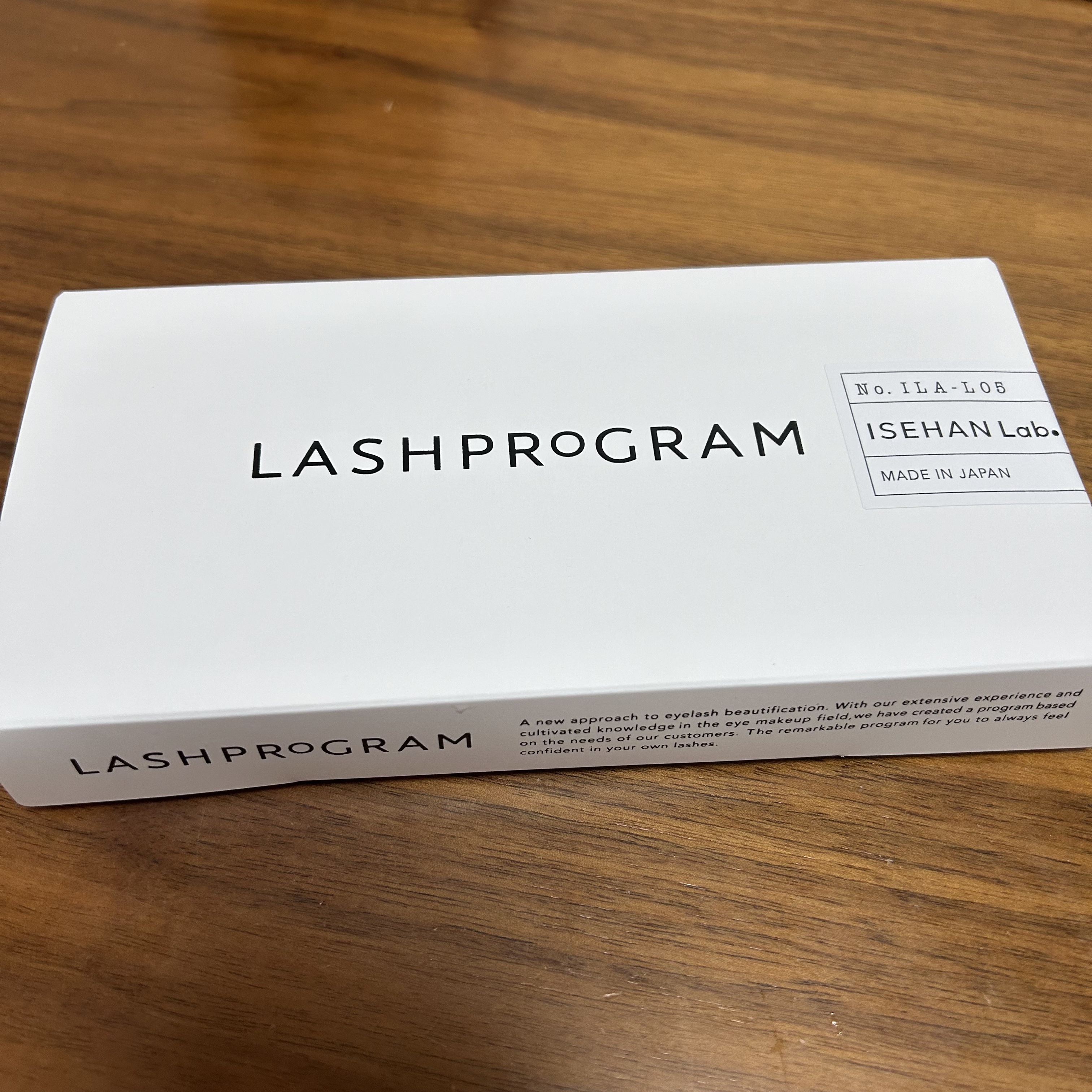 ラッシュプログラム /ISEHAN Lab./まつげ美容液を使ったクチコミ（1枚目）
