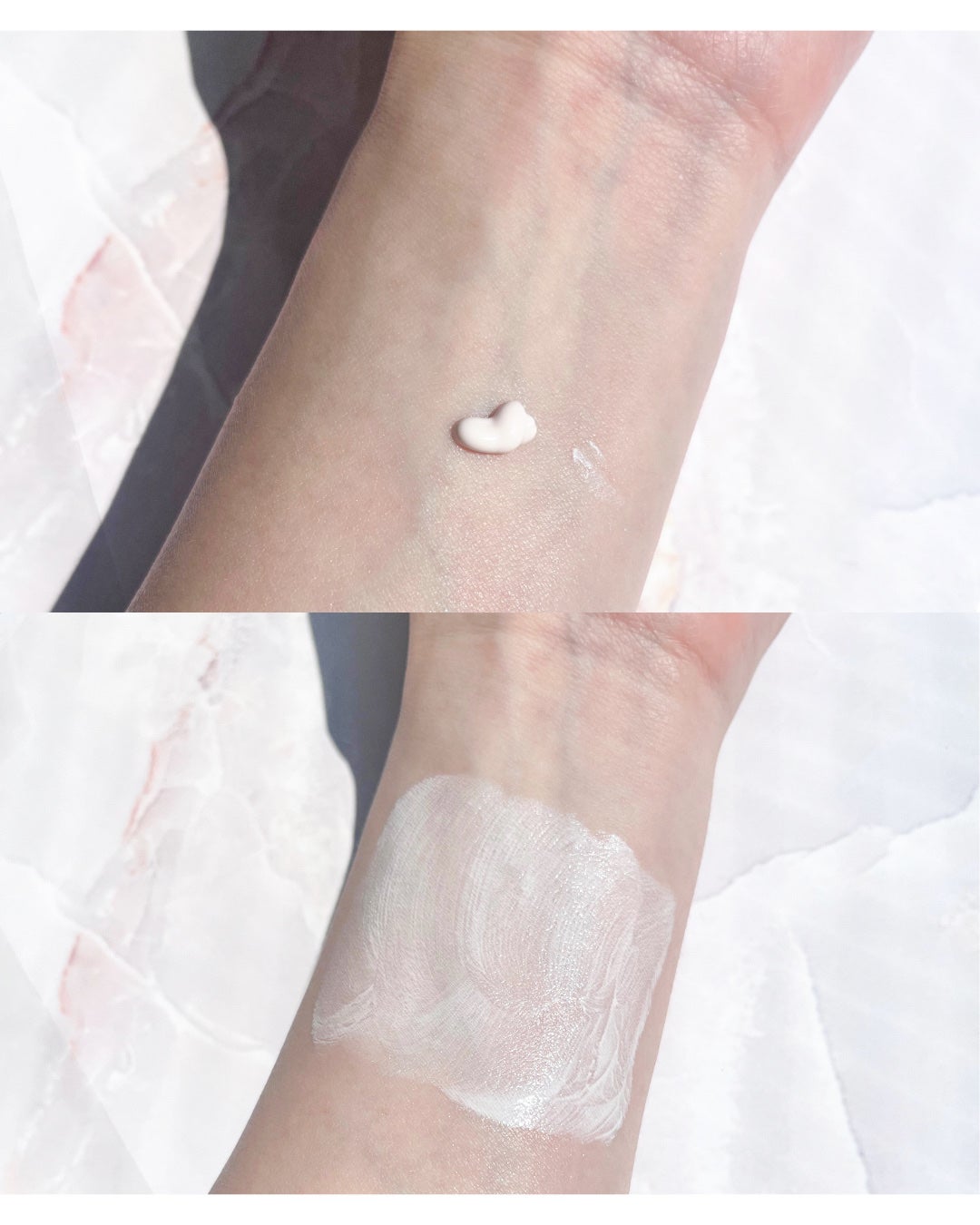 グラッシーミルキートーンアップ /&nd by rom&nd/化粧下地を使ったクチコミ(3枚目)