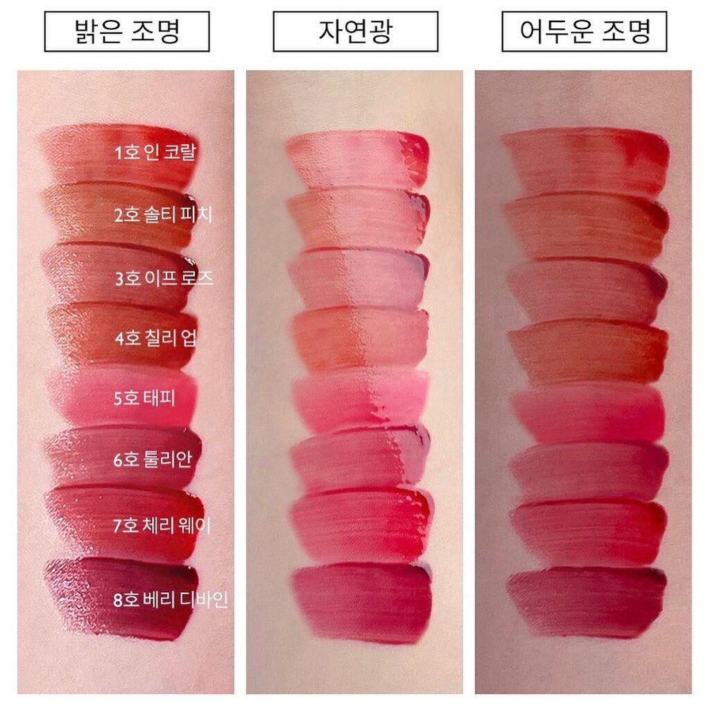 ジューシーラスティングティント/rom&nd/リップティントを使ったクチコミ（3枚目）