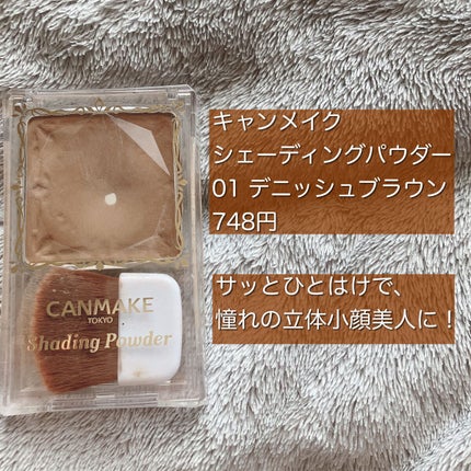 シェーディングパウダー/キャンメイク/シェーディングを使ったクチコミ(2枚目)