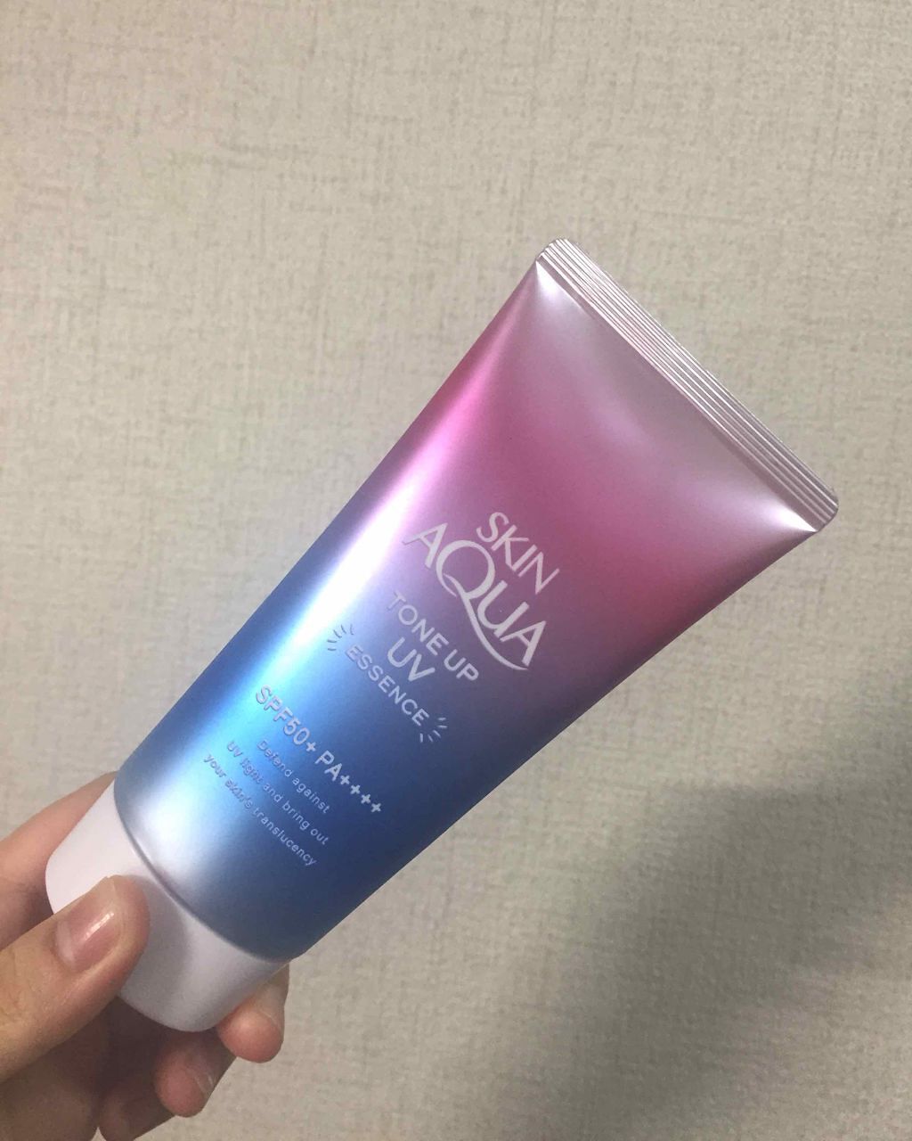 スキンアクア トーンアップUVエッセンス/スキンアクア/日焼け止めクリームを使ったクチコミ(1枚目)